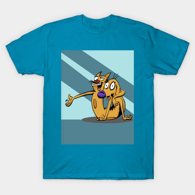 CatDog T-Shirt by Black Snow Comics